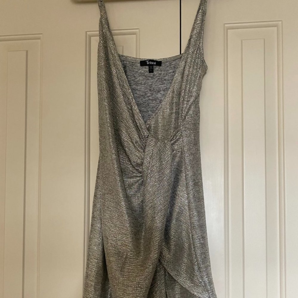 Sexy Silver Dress